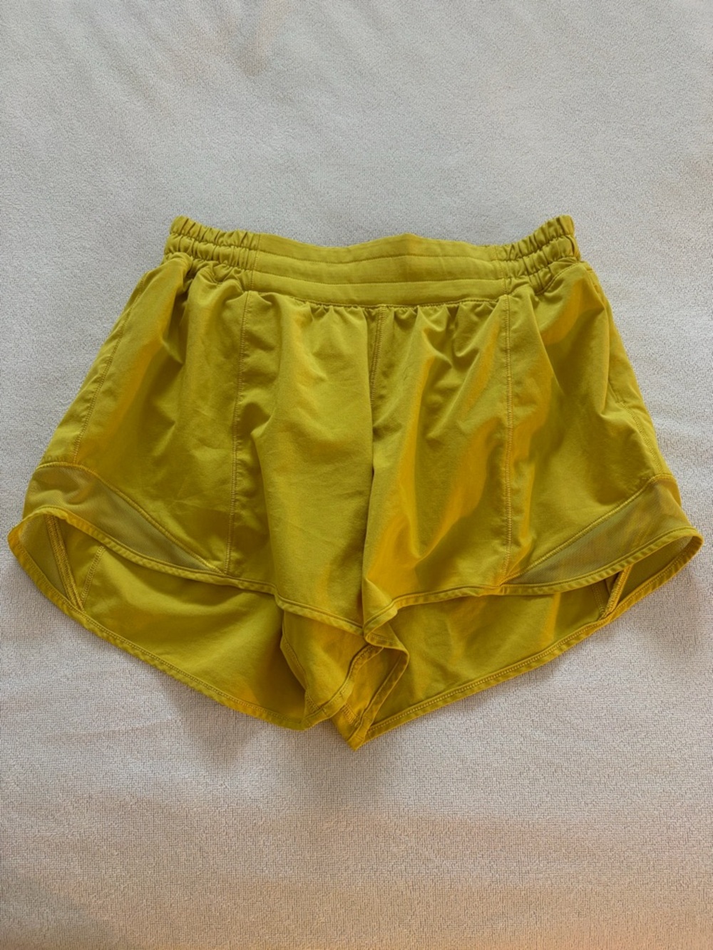 lululemon athletica Women's Bright Yellow Hotty Hot Shorts